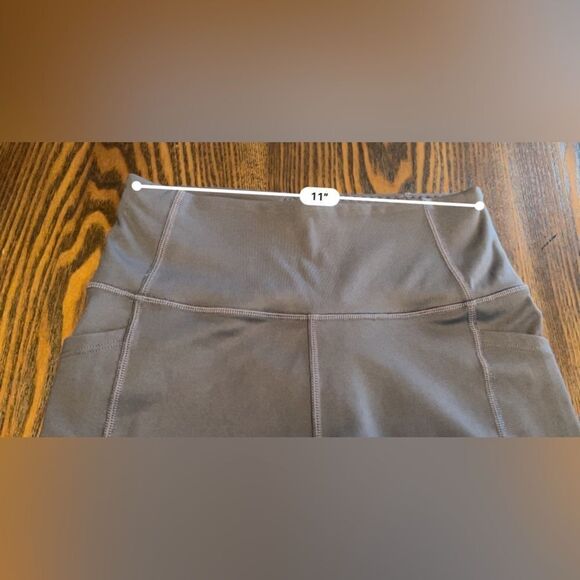 Victoria Secret purple Leggings Sz 4/170/66A pockets GUC - Picture 8 of 12